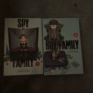 Spy x Family Volume 7 and 8 English Manga Books